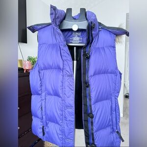 L.L. Bean Vibrant Purple Puffer Jacket
